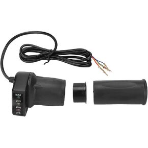 Electric Bike Half-twist Throttle, Yctze 36V Half-twist Throttle with Battery Indicator for Folding Mini Electric Bikes Scooters