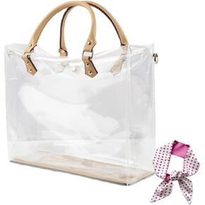 tusoo Clear TPU DIY Tote Bag Handbag Making Kit Handmade Gift Bags for Women, Handbag Tool Set Birthday Holiday Bag Making Kit
