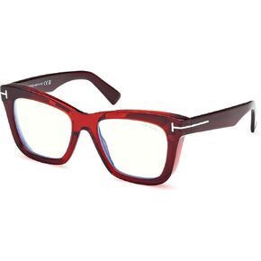 Tom Ford FT 5881-B BLUE BLOCK Transparent Brown 52/19/135 women Eyewear Frame