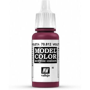 Vallejo Violet Red Paint, 17ml