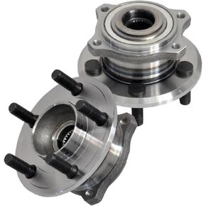 BRTEC 512301 [2 PCS] Rear Wheel Hub and Bearing Assembly for Dodge Challenger 2008 / Charger 2006-12 / Magnum 05-08, for Chrysler 300 2005-09 5Lugs Pair