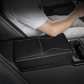 MASHA Car Armrest Box Cover for Tesla Cybertruck 2024 Central Control Armrest Decoration Interior Cyber Truck Accessories