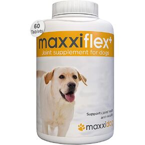 maxxiflex+ Dogs Joint Supplement – Hip and Joint Glucosamine for Dogs – Advance Hip and Joint for Dogs from maxxipaws – 120 Joint Pills for Dogs Offering Premium Dog Hip & Joint Care