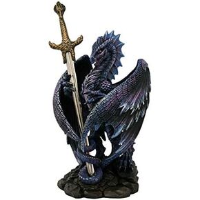 Pacific Giftware Dragonblade Series Nether Blade Dragon Letter Opener 8 Inch Tall