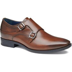 Johnston & Murphy Men's Gibbons Double-Buckle Monk Oxford