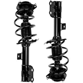 Torchbeam 2pcs Front Struts Fit for Elantra 2000-2006, Replace 171404 171405, Struts Shocks Absorbers Complete Assembly with Coil Spring