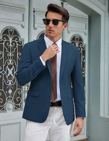 COOFANDY Men's Casual Blazer Lightweight Sport Coat Two Buttons Slim Fit Suit Jackets in Saudi Arabia