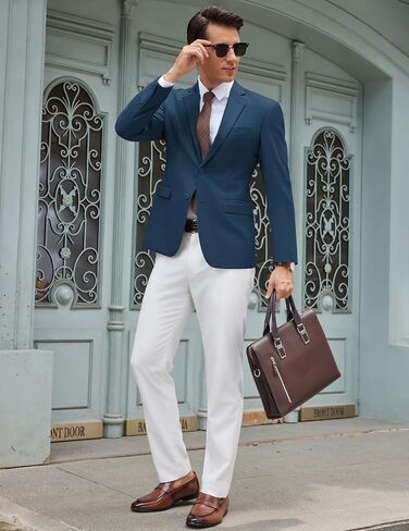 COOFANDY Men's Casual Blazer Lightweight Sport Coat Two Buttons Slim Fit Suit Jackets in Saudi Arabia