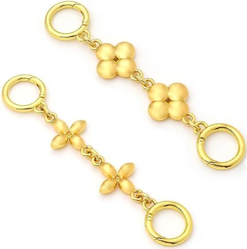 AUMEY 5.5"/7.2" Purse Extension Chain, Metal Shoulder Extension Handbag Strap,Bag Strap, Bag Accessorie in Saudi Arabia
