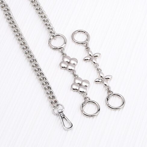 AUMEY 5.5"/7.2" Purse Extension Chain, Metal Shoulder Extension Handbag Strap,Bag Strap, Bag Accessorie in Saudi Arabia
