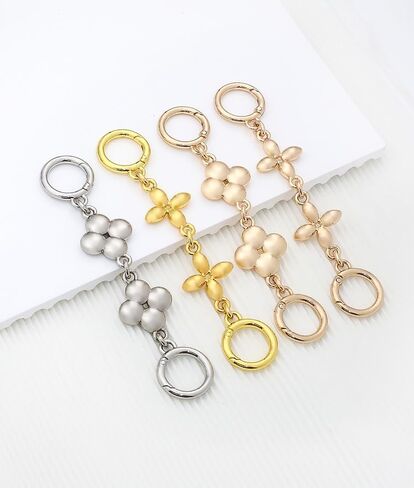 AUMEY 5.5"/7.2" Purse Extension Chain, Metal Shoulder Extension Handbag Strap,Bag Strap, Bag Accessorie in Saudi Arabia