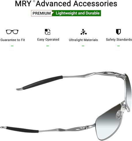 جوارب أذن بديلة من Mryok لنظارة Oakley Crosshair 1.0 الشمسية - خيارات in Kuwait