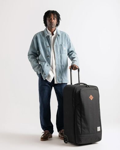 Herschel Supply Co. Heritage Softshell Carryon Luggage, Black, Carry On Large 37L in Saudi Arabia