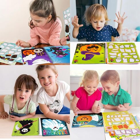 90shine 2PCS Summer Sticker Books for Kids Ages 4-8 End of The Year Gifts from Teacher for Students Create 22 Pictures in Saudi Arabia