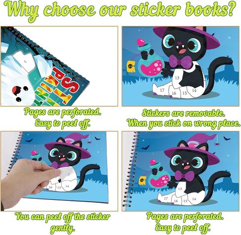 90shine 2PCS Summer Sticker Books for Kids Ages 4-8 End of The Year Gifts from Teacher for Students Create 22 Pictures in Saudi Arabia