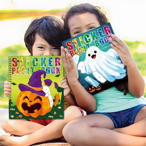 90shine 2PCS Summer Sticker Books for Kids Ages 4-8 End of The Year Gifts from Teacher for Students Create 22 Pictures in Saudi Arabia
