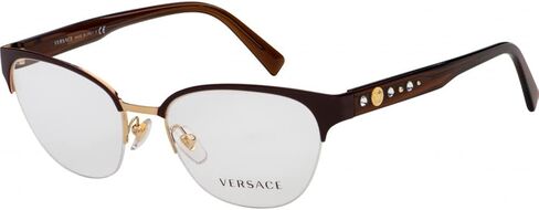 Versace VE 1255B - 1435 Eyeglasses Dark Red in Saudi Arabia