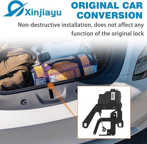 إغلاق ناعم من Power Frunk لـ Tesla Model Y Auto Frunk Closer غطاء صندوق السيارة الأمامي قفل تلقائي أقرب متوافق مع 2020-2024 Tesla Model Y in Saudi Arabia