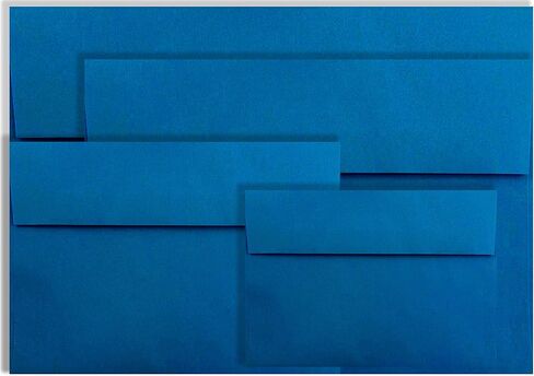 Deep Royal Blue 50 Boxed A6 (4-3/4 x 6-1/2) Envelopes for 4-1/2 X 6-1/4 Greeting Cards Invitations Announcements Showers Communions from The Envelope Gallery in Kuwait