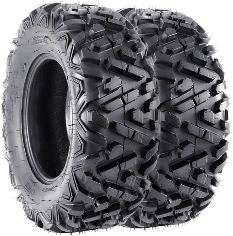 إطارات 25x8-12 6PR ATV - لجميع التضاريس، الطرق الوعرة، UTV، مجموعة من 2، بدون أنبوب in Saudi Arabia