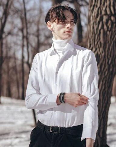 Akeoqi 4PCS فاسق الأساور الجلدية الأصلية رياضي السائق واسعة مشبك معصمه أساور الكفة اليدوية مضفر متشابكة التفاف سوار خمر القوطية الفايكنج مجموعات المجوهرات للرجال الأسود قابل للتعديل in Kuwait