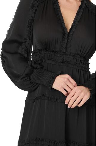 CeCe Women's Plisse Ruffle Maxi Dress in Saudi Arabia
