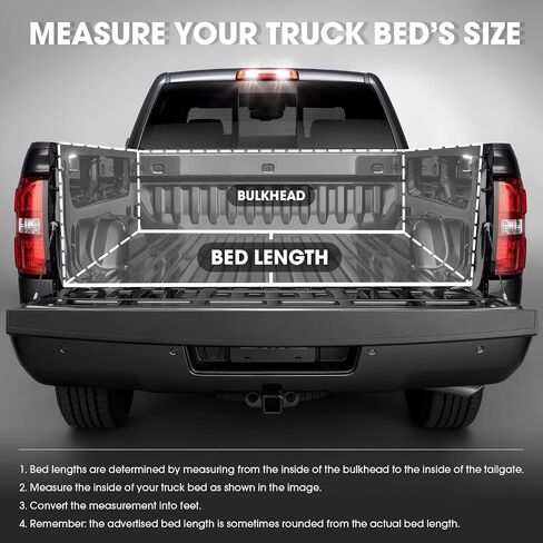 DNA Motoring TTC-RU-041 Pickup Truck Bed Soft Roll-Up Tonneau Cover Compatible with 04-12 Colorado Canyon / 07-08 I-290 I-370 6Ft Fleetside/Styleside Bed in Saudi Arabia