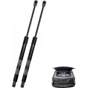 Set of 2 Rear Window Glass Lift Supports Struts Replacement for Chevrolet Tahoe Suburban GMC Yukon Cadillac Escalade 2000-2006
