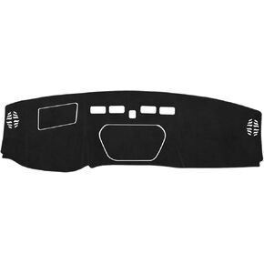 Cartist Dash Cover Compatible with 2019-2021 Chevy Silverado 1500 2500HD 3500HD/2020-2023 GMC Sierra 1500 2500HD 3500HD (Only Fit Dashboard Has a Center Tray) Dashboard Cover
