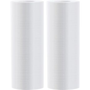 (2 Pack / 12 in x 50 yd Roll) Water Soluble Stabilizer for Embroidery Topping Film, Seneme 35um Clear Embroidery Stabilizers - Wash Away Embroidery Stabilizer for Machine Embroidery Stabilizer
