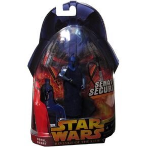 Star Wars, Episode III Revenge of the Sith Action Figure, Royal Guard (Blue) #23, 3.75 Inches