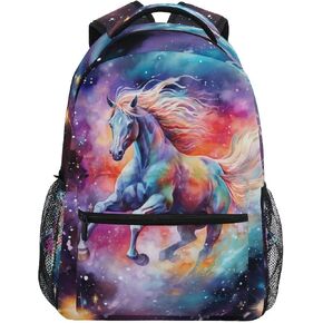 senya Colorful Numbers School Backpack Travel Rucksack Book Bag Laptop Backpack