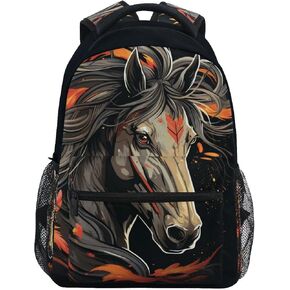 senya Colorful Numbers School Backpack Travel Rucksack Book Bag Laptop Backpack