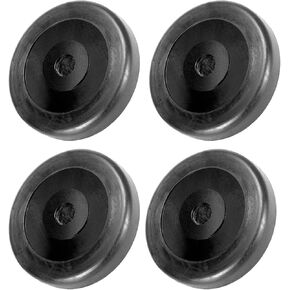 4-Pack Round Rubber Arm Pads Compatible with Benpak Lifts and Dannmar Lifts Replacement for Bendpak Car Lift Rubber Pads # 5715017