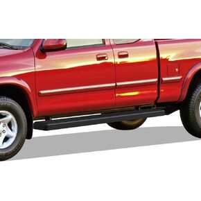 APS Running Boards 6 inches Matte Black Compatible with Toyota Tundra 2000-2006 Access Cab Stainless Steel (Nerf Bars Side Steps Side Bars)