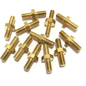 Fbshicung 12PCS Hoop Adjustable Screw Diameter 4mm for Ta-jima Round Embroidery Hoop and Chinese Embroidery