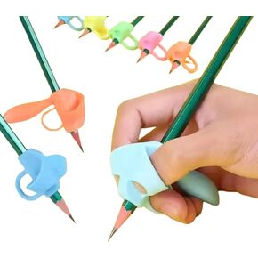 Pencil Grips for Kids Handwriting Practice, Kindergarten Teacher Must-have School Supplies, Pencil Holder Posture Correction Training Writing AIDS for preschooler kids & adults