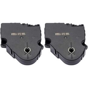 2PCS Air Door Actuator A/C HAVC Heater Blend Door Actuator Fit for 2008-2012 for Buick for Enclave,2009-2012 for Chevy for Traverse,07-12 for GMC for Acadia,07-10 for Saturn for Outlook 604-140