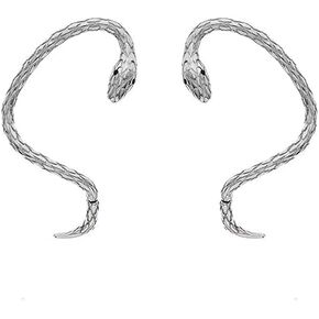 Butterfly Earrings For Women Trendy, Flower Tassel Cuff Clips On Silver Golden Charm Cubic Zirconia Dainty No Piercing Wrap Butterfly Gifts Ear Statement For Girls