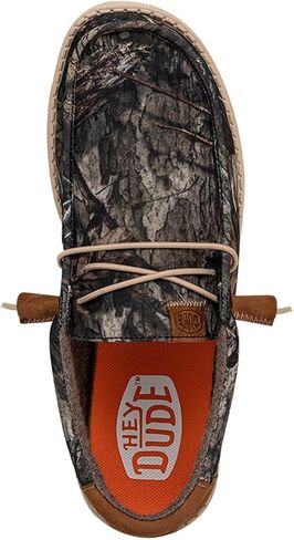 Hey Dude Wally Mossy Oak CDNA M Camo Size M15 | Men's Shoes | Men's Slip On Loafers | Comfortable & Light-Weight in Saudi Arabia