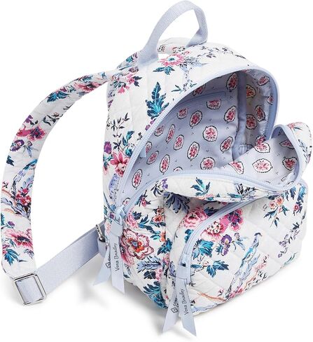 Vera Bradley Cotton Mini Backpack Purse, Magnifique Floral in Saudi Arabia