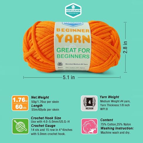 3 * 50g/1.76oz Yarn for Crocheting and Knitting, 3 * 60yds Beginner Yarn with Easy-to-See Stitches; Worsted-Weight Medium #4;Amigurumi-Friendly Crochet Kit(Petal+Blue+Merry Pink) in Saudi Arabia