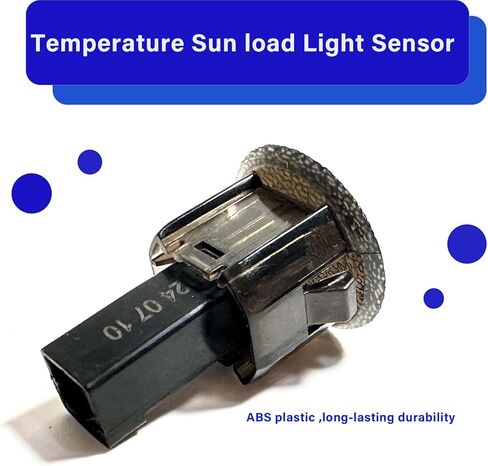 مستشعر تحميل الشمس 27721-3AA0A مستشعر ضوء تحميل الشمس بدرجة الحرارة متوافق مع Nissan 370Z، Altima، GT-R، Murano، Pathfinder، Quest، Rogue، Titan رقم الجزء 277213AA0A، 277214P000 in Kuwait