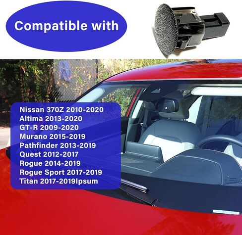 مستشعر تحميل الشمس 27721-3AA0A مستشعر ضوء تحميل الشمس بدرجة الحرارة متوافق مع Nissan 370Z، Altima، GT-R، Murano، Pathfinder، Quest، Rogue، Titan رقم الجزء 277213AA0A، 277214P000 in Kuwait