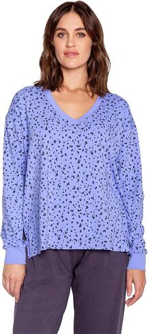 PJ Salvage Women's Loungewear Molly Modal Long Sleeve Top in Saudi Arabia