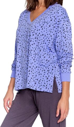 PJ Salvage Women's Loungewear Molly Modal Long Sleeve Top in Saudi Arabia