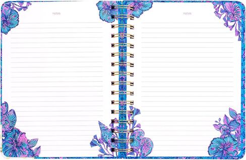 Lilly Pulitzer Undated To Do Planner, Hardcover Daily Planner, Personal Organizer with Hourly Schedules and Notes Pages, Shells n Bells in Saudi Arabia