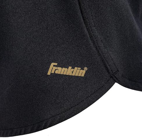 Franklin Sports Women's Athletic Shorts - Performance Workout Sports Shorts for Pickleball, Tennis, Biking, Running + More - Spandex Blend Shorts with Pocket - Women's Medium - Black in Saudi Arabia