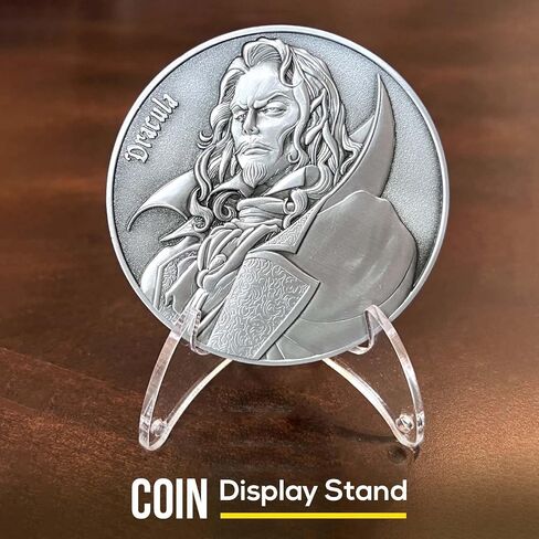 Anubis - Large Collectible Display Coin, Includes Stand, 3D Dual-Sided, 2.75", 4oz, Zinc Alloy in Saudi Arabia