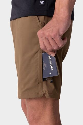 686 Men's Everywhere Featherlight Chino Short - Quick-Drying Classic Shorts - 10 Pocket Design in Saudi Arabia